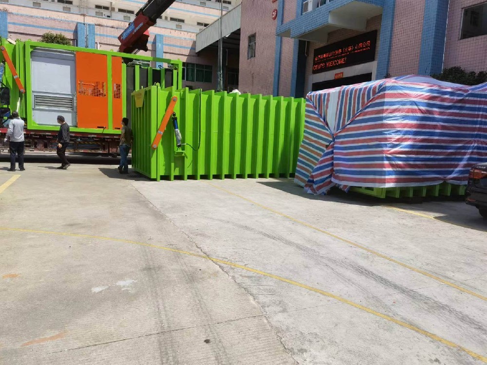 處理量6噸，標準12卡板高端果蔬真空預冷機，繼續(xù)發(fā)貨到山東蔬菜基地，目前山東是我國最大的上海青蔬菜基地，我司果蔬真空預冷機在該市場占有率高達90%以上！